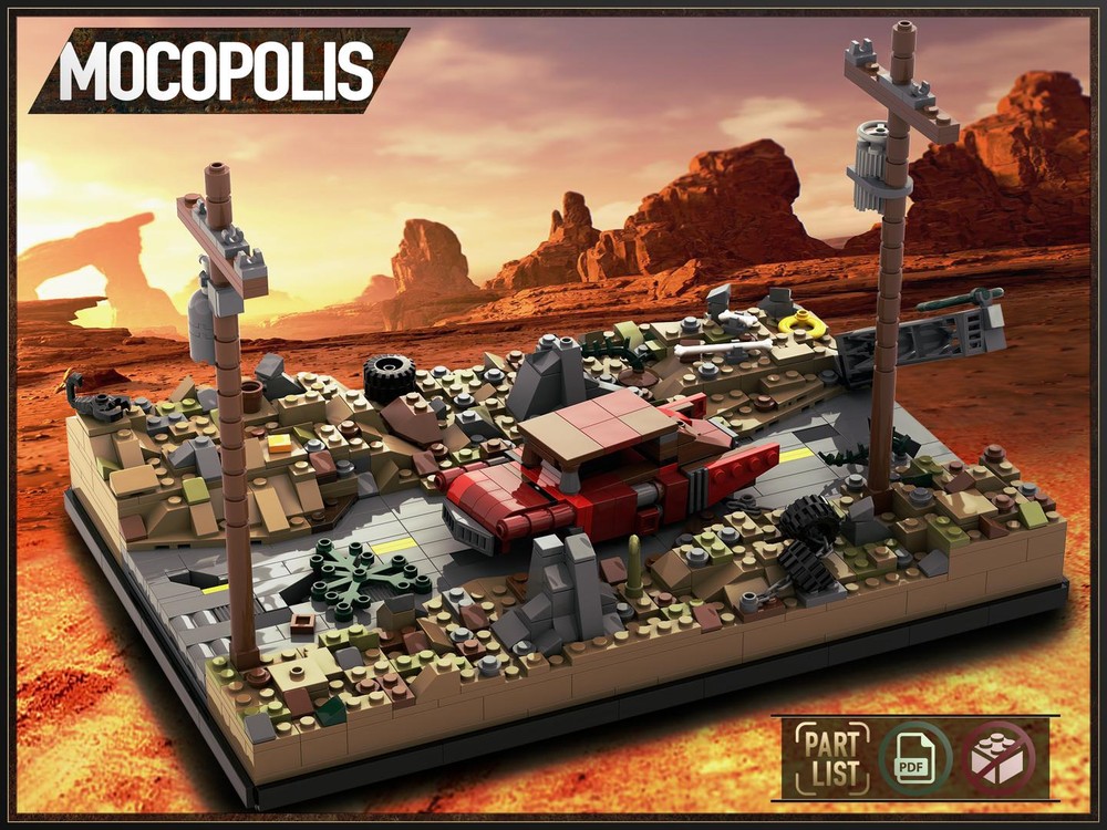 Lego Post Apocalyptic Wasteland