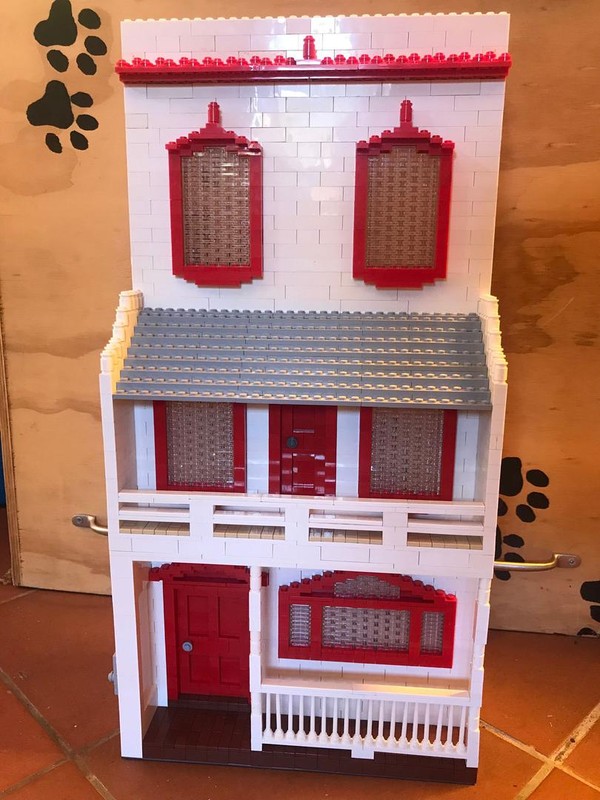 Lego Miniland Terrace House