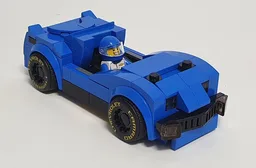 75891 blue sportcar