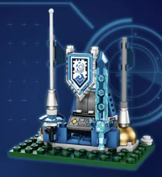 Nexo Knights Shield Dock