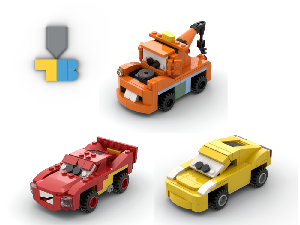 Lego Cars 3 Bundle - Lightning, Mater, Cruz