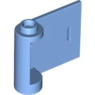 Door 1 x 3 x 2 Right - Open Between Top and Bottom Hinge / Medium Blue