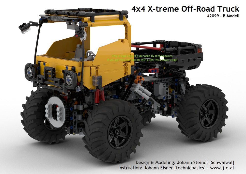 Lego 4x4 X-treme Off-Road Truck - 42099 B-Model