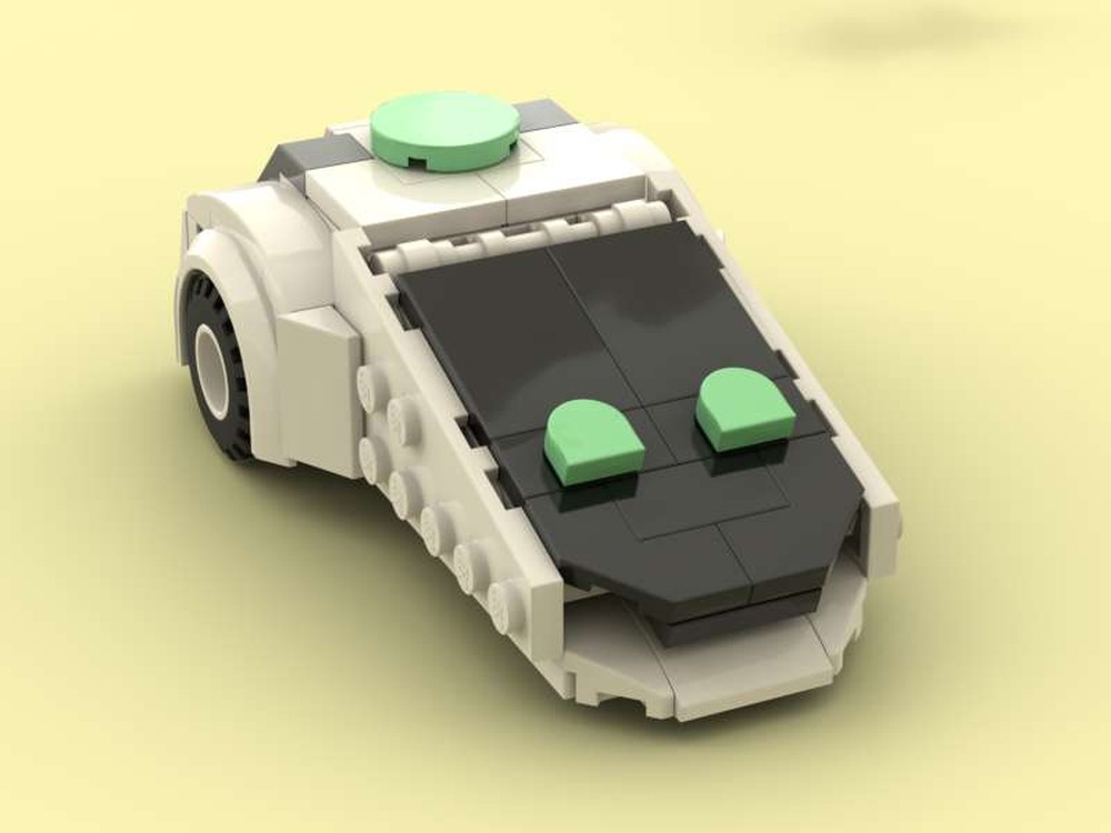 Lego RUMU (hoover/vacuum cleaner bot from video game)