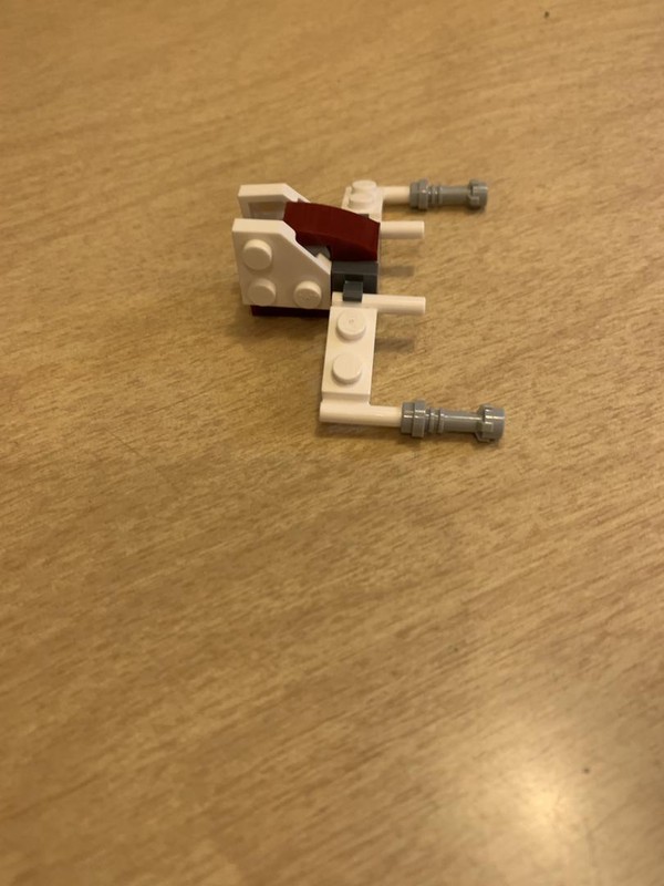 Lego leftover parts starship