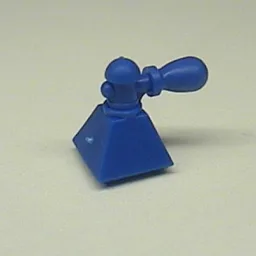 Belville / Scala, Equipment, Bottle Perfume with Pyramid Base and Atomizer / Blue