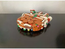 Gingerbread Millennium-Falcon
