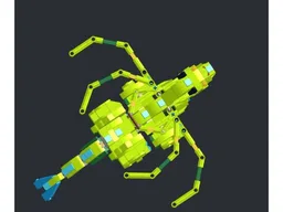 50th Build, viridescent dragon