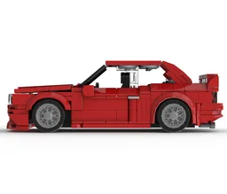 BMW E30 M3 Evolution (Red)