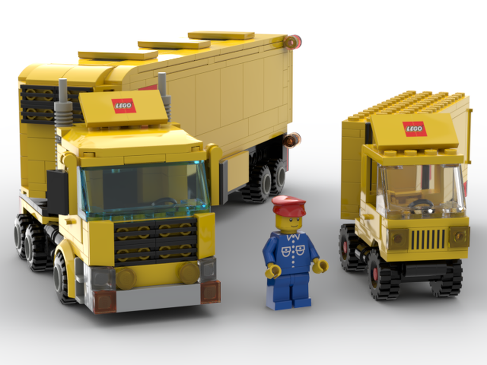 Lego Tractor Trailer 2019
