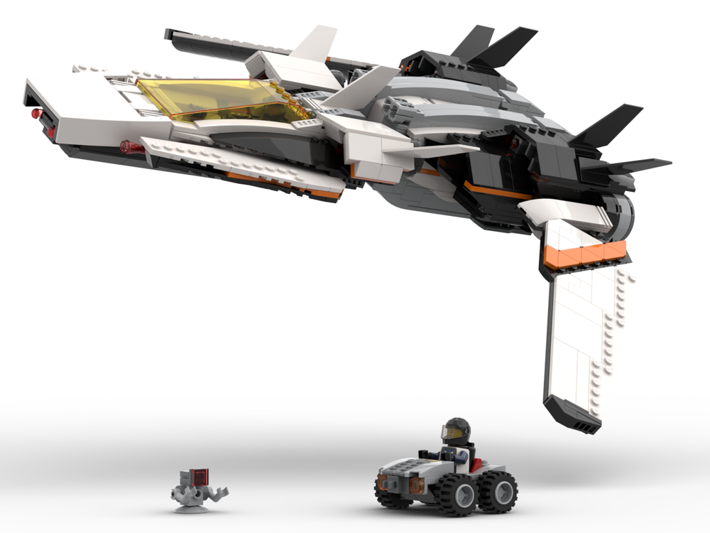Lego Intergalactic Patroller Spaceship
