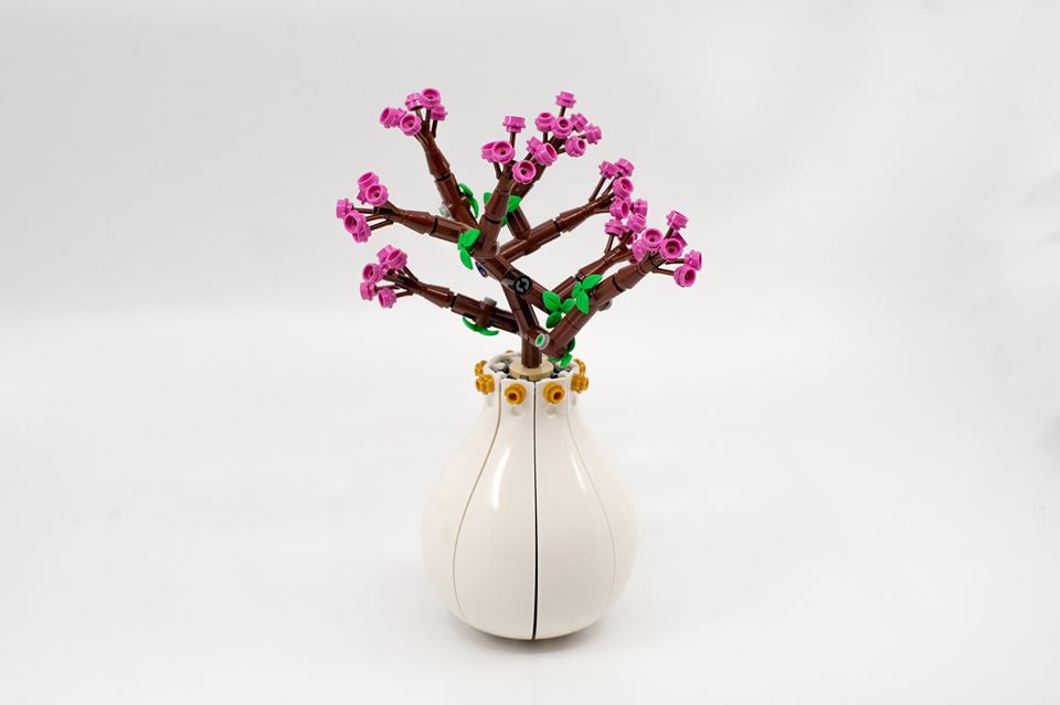 Lego Peach Flower Vase
