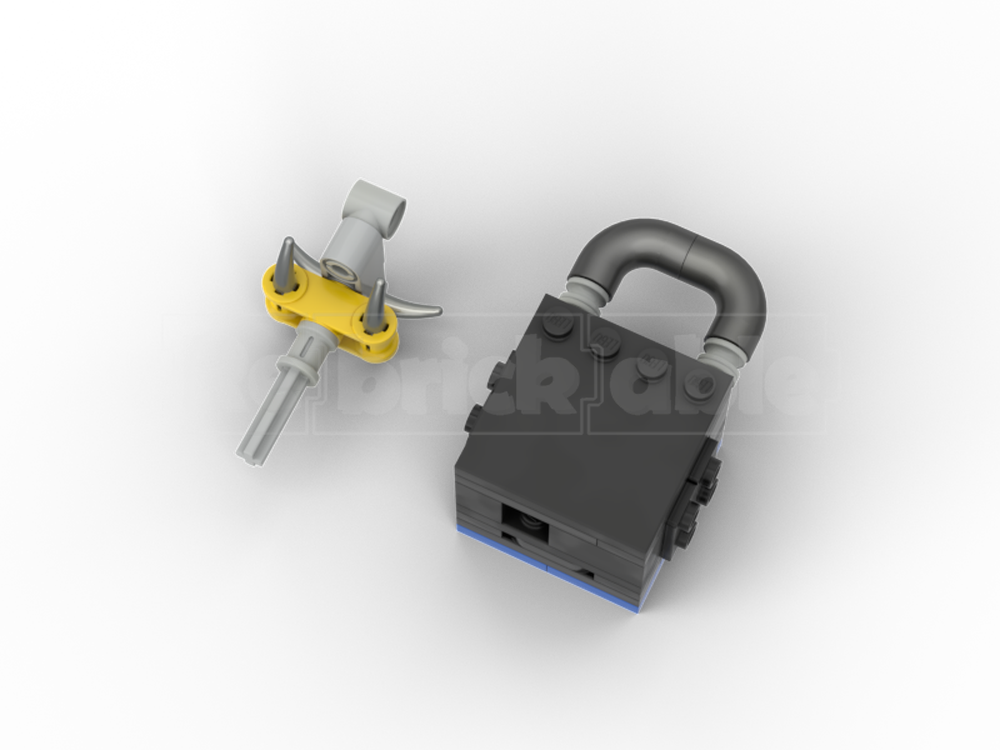 Lego Padlock (Works!)