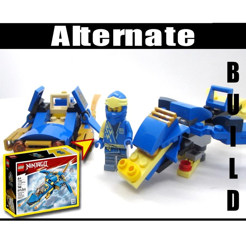 Lego Bird Thing and Flying Car | Alt Build For Set 71784