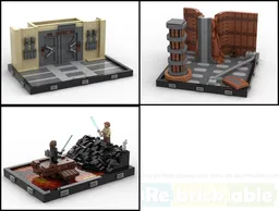 SW Prequel Trilogy lightsaber duels 3 pack - bundle