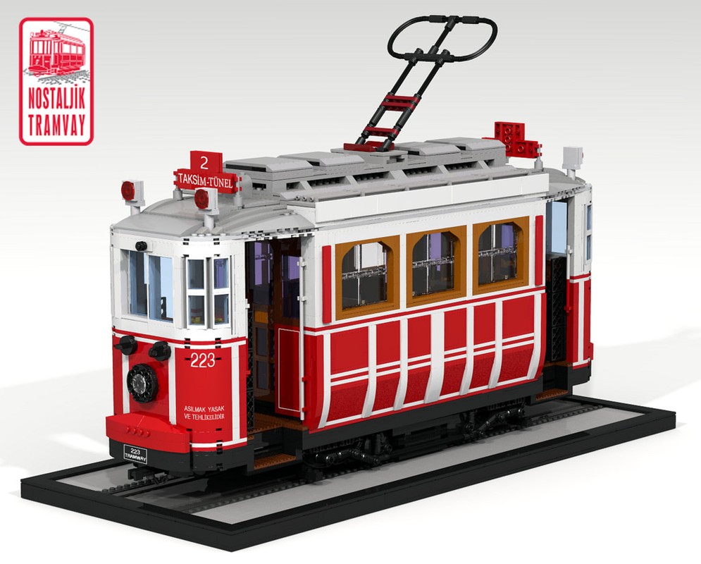 Lego NOSTALGIC TRAM - Istanbul