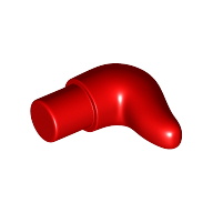 Lego Animal Body Part, Horn (Cattle) / Red