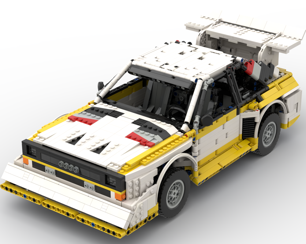 Lego Audi Quattro S1 E2 RC Rallycar