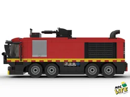 Airport fire engine 8 wheels