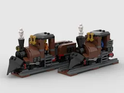 Brickticks Engine Works NG Class 3 & 5 Saddletank Steam Locomotives