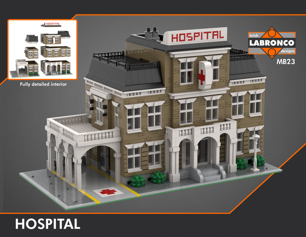 Lego MB23 - Hospital