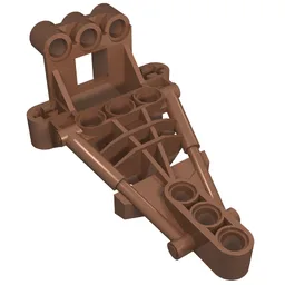 Large Figure Skeletal, Torso (Toa Hordika) / Light Brown