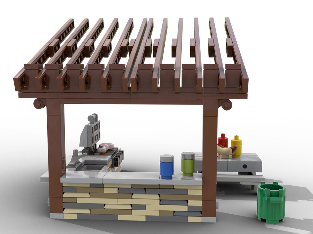 Lego Outdoor Kitchen / Park Ramada