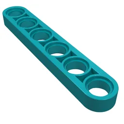 Technic Beam 1 x 6 Thin / Dark Turquoise