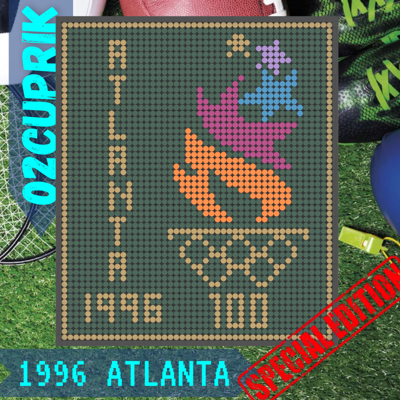 Lego Atlanta 1996 Olympic Poster (Special Edition)