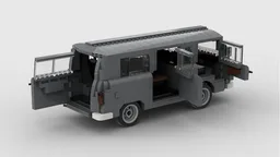 Barkas B1000 Bus / Van Gray