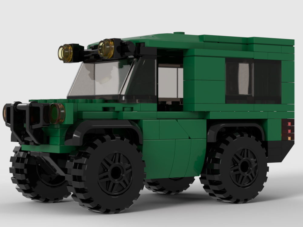 Lego Army Jeep short (green/camo)
