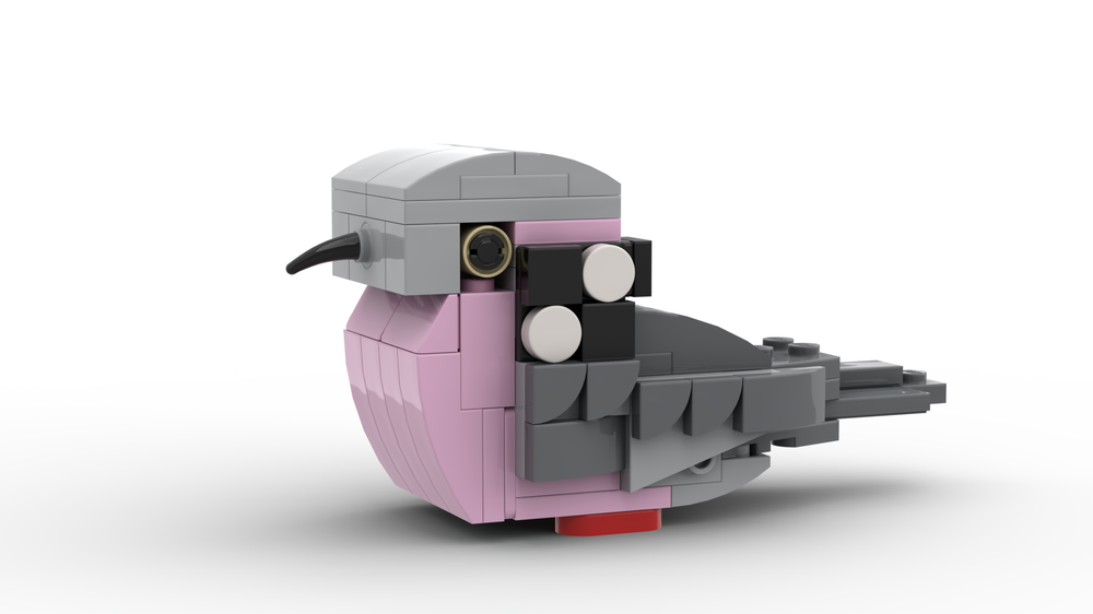 Lego Spotted Dove (Spilopelia chinensis)