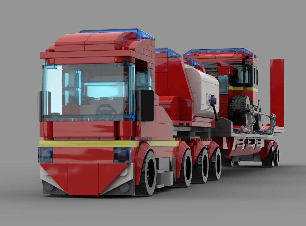 Lego Fire Ramming Unit