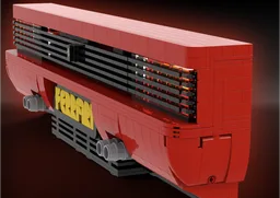 1:4 Testarossa Rear End Display