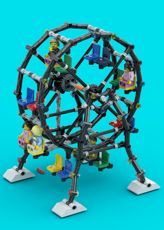 Lego Rickety Ferris Wheel