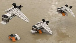 912055 Republic Dropship #1 + AT-TE