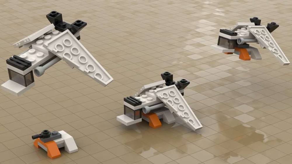 Lego 912055 Republic Dropship #1 + AT-TE
