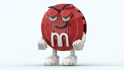 M&M Mascot - Red