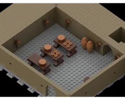 Fenmark Fortress: Keep: Kitchen