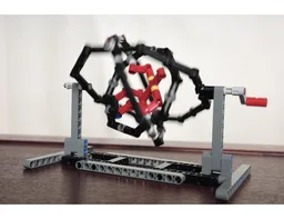 Multi-axis Astronaut Trainer (with Technic-built figure)