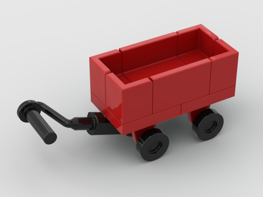 Lego Radio Flyer Wagon