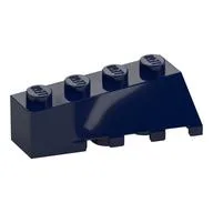 Brick Wedged, Sloped 45° 4 x 2 Left / Dark Blue
