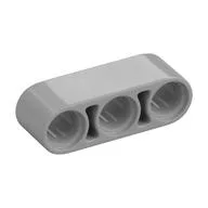 Technic Beam 1 x 3 Thick / Pearl Light Gray