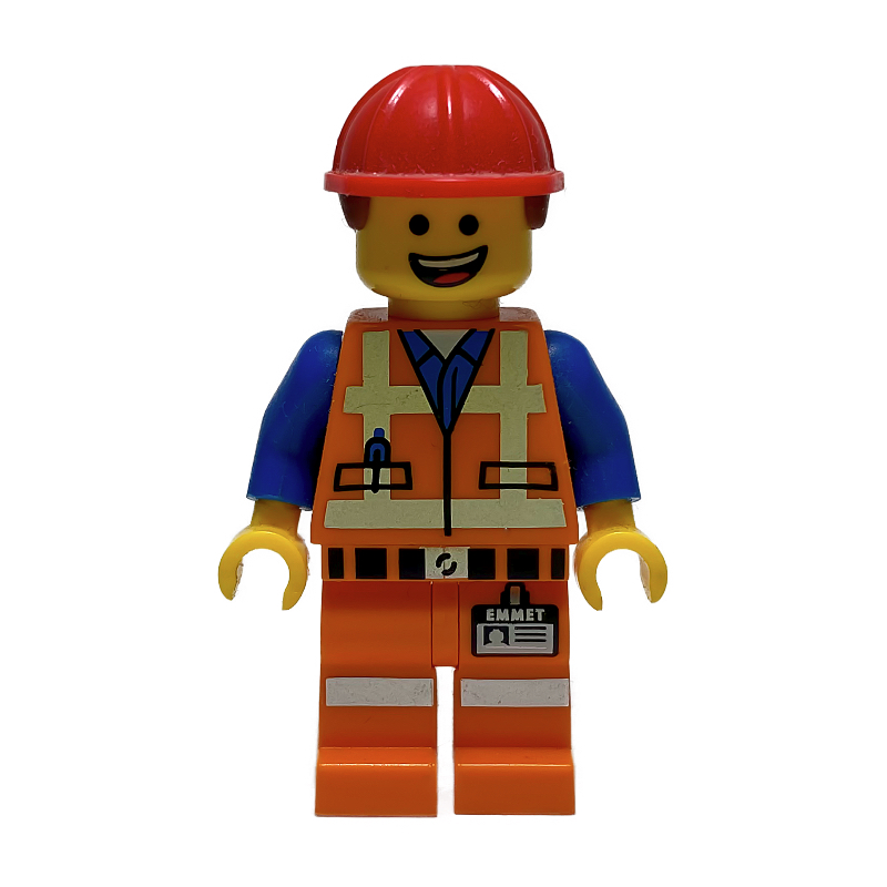 Lego Emmet, Red Hard Hat