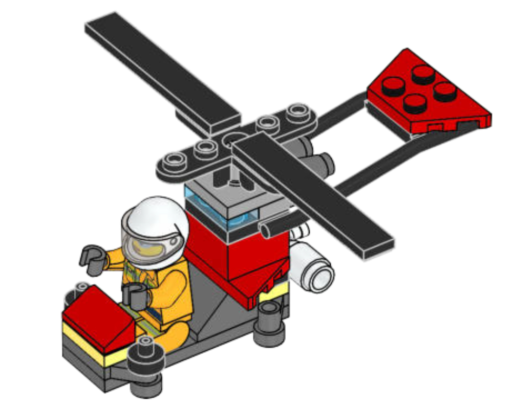 Lego Gyrocopter