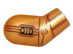 Arm, Right with SW C-3PO Droid Pattern
