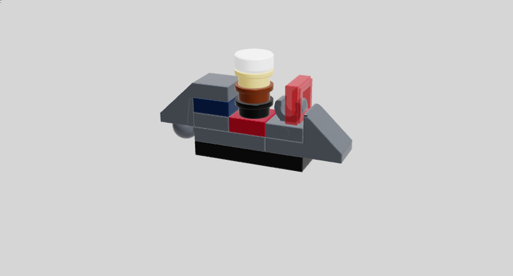 Lego Count Dooku and his speeder