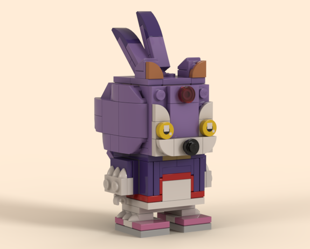 Lego Blaze the Cat Brickheadz