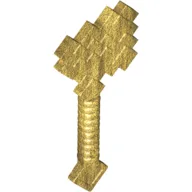 Weapon Axe Blocky / Pearl Gold