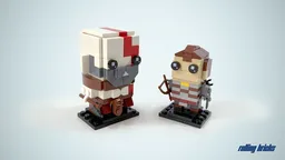 Kratos and Atreus from God of War